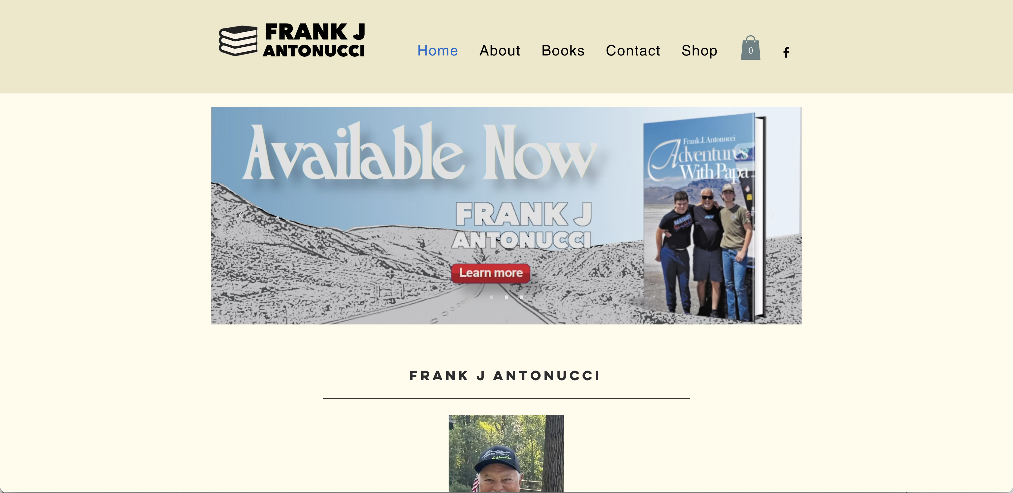 Author Frank Antonucci Website