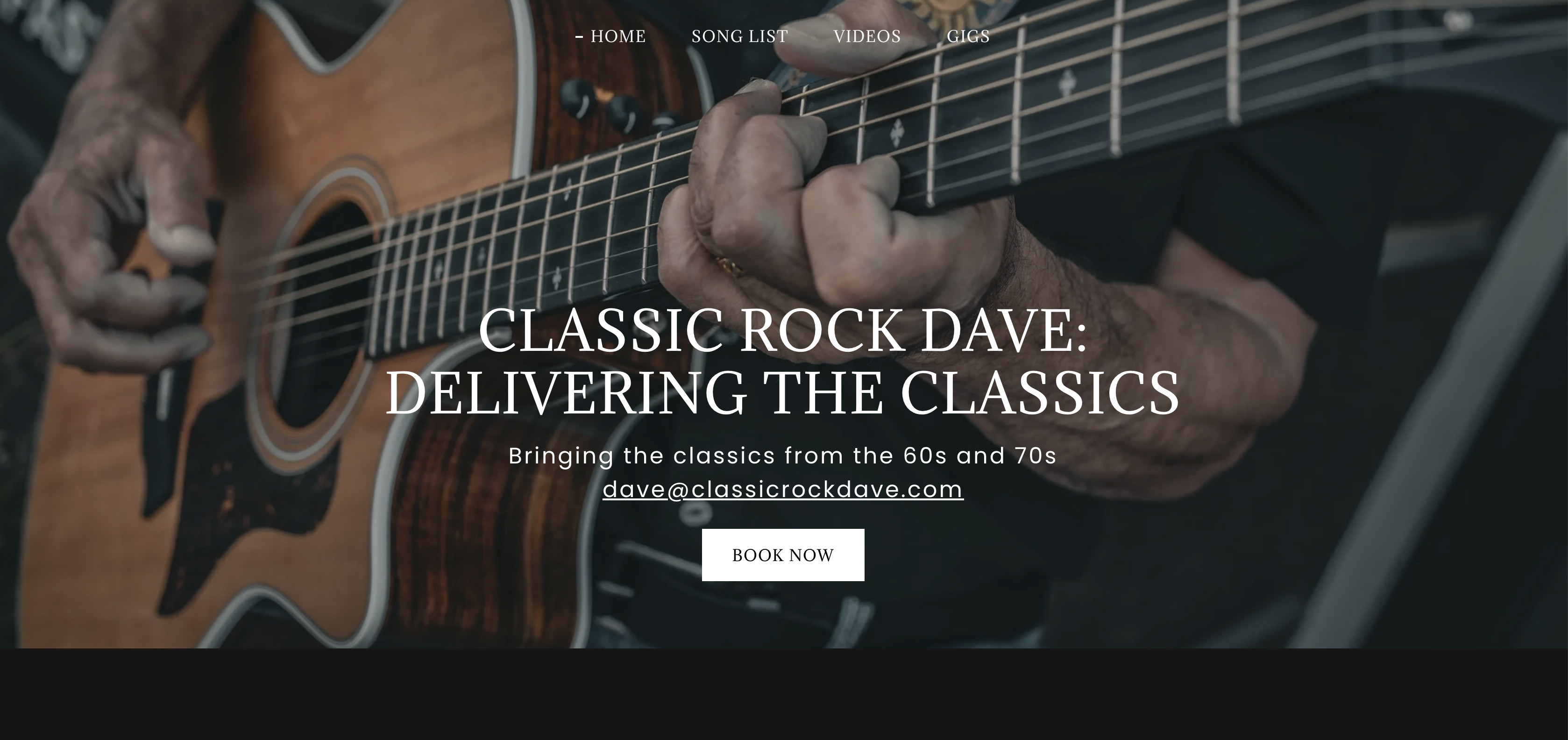 Classic Rock Dave Website